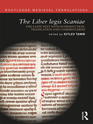 cover image of The Liber legis Scaniae